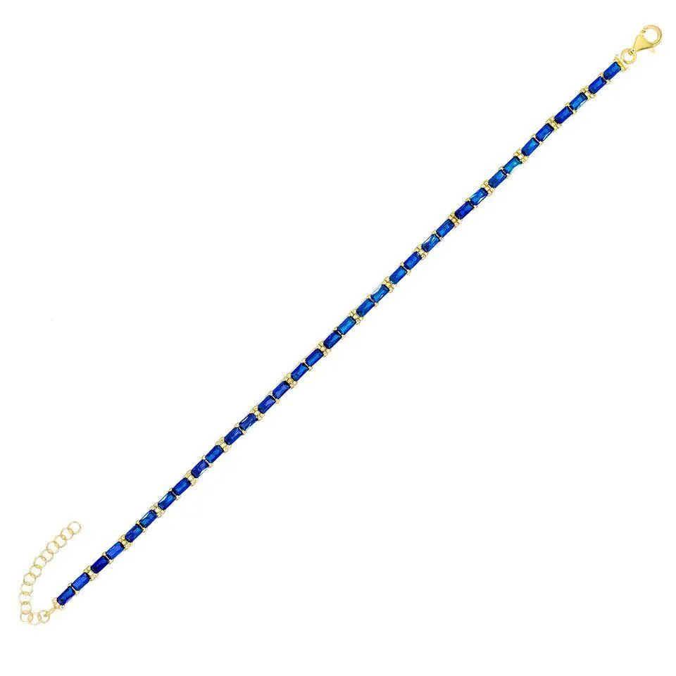 Baguette Tennis Bracelet