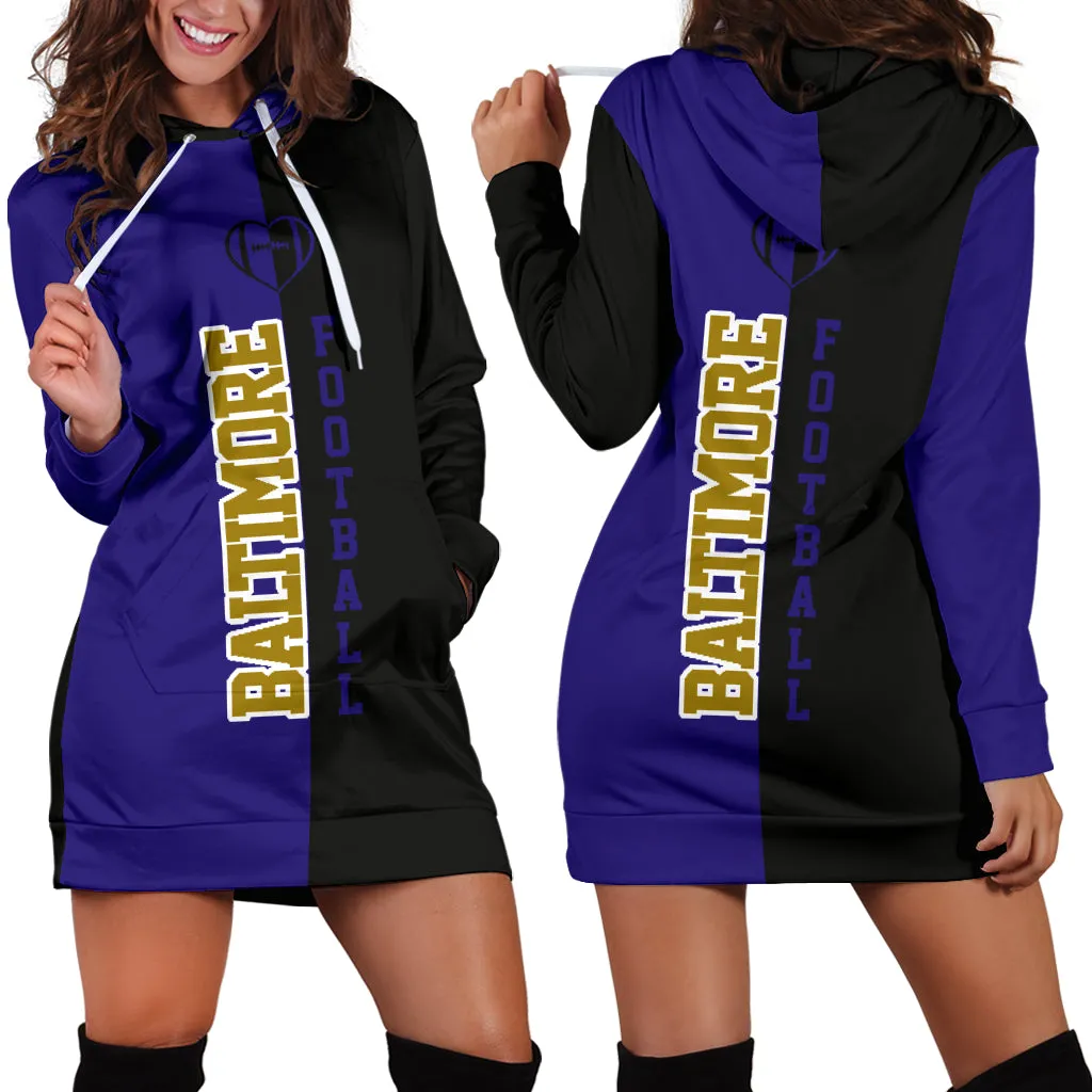 Baltimore Football - Hoodie Dress