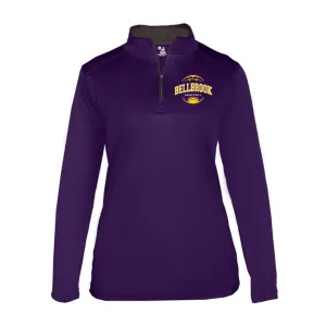 BMS Girls Basketball Players 1/4 Zip Shooting Shirt - Ladies Cut