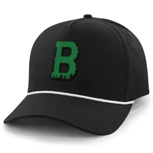Boston B Green Skyline Rope Performance Hat