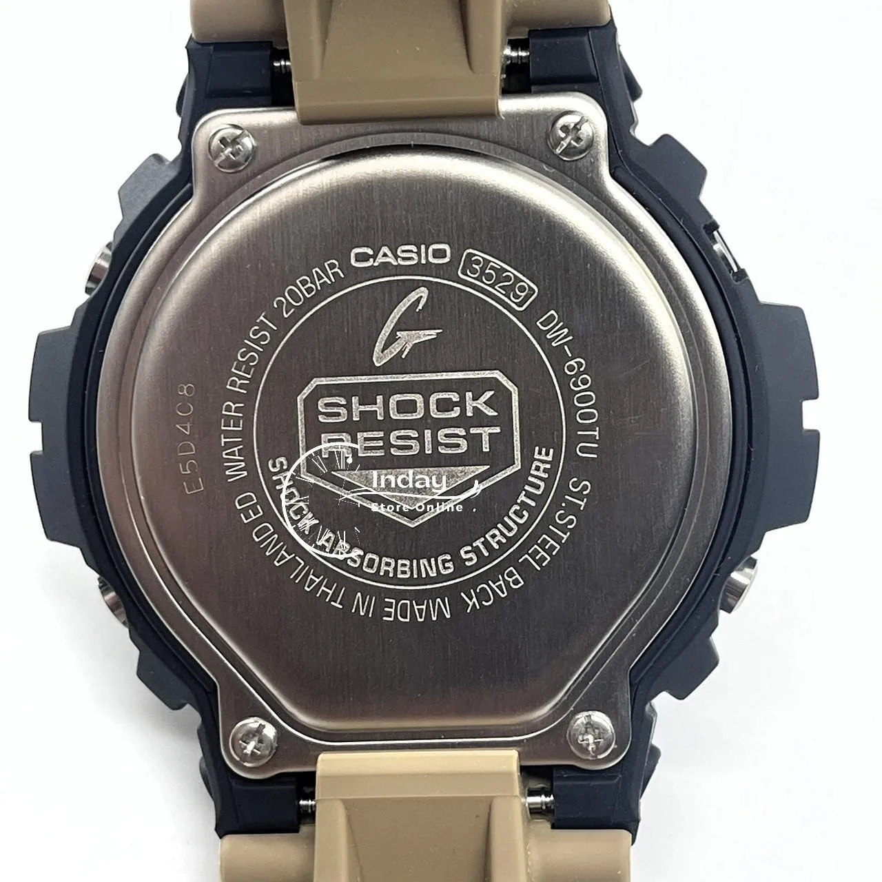 Casio G-Shock Men's Watch DW-6900TU-1A5 Resin Band Shock Resistant Battery life: 5 years