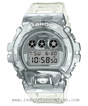 Casio G-Shock Men's Watch GM-6900SCM-1 Digital 6900 Series Transparent Color Shock Resistant 200-meter Water Resistance Mineral Glass