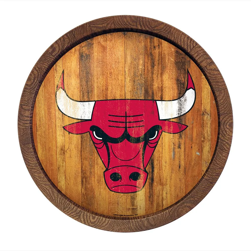Chicago Bulls: "Faux" Barrel Top Sign