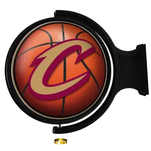 Cleveland Cavaliers: Basketball - Original Round Rotating Lighted Wall Sign
