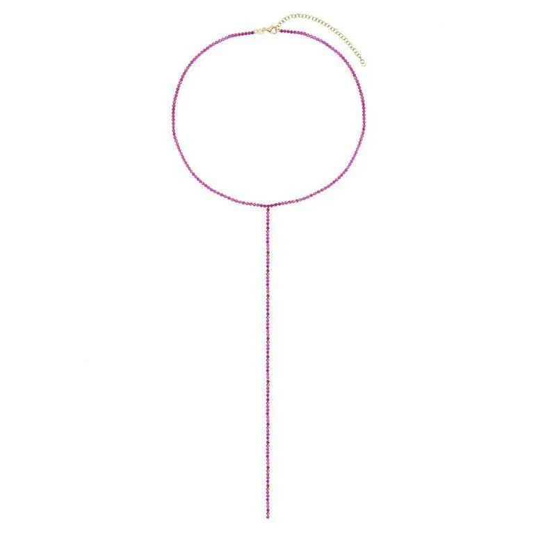 Colored Tennis Lariat