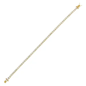 Diamond Tennis Bracelet 14K