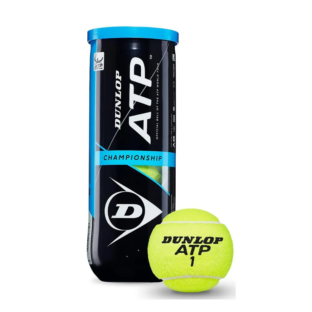 Dunlop ATP Championship Tennis Balls (3)
