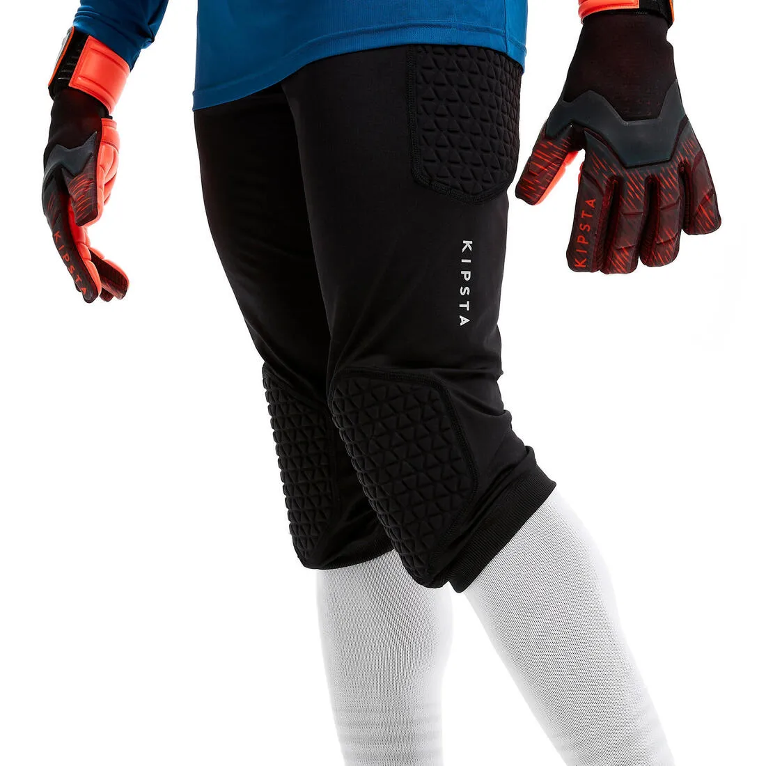 Goalkeeper Cropped Bottoms F500 - Black