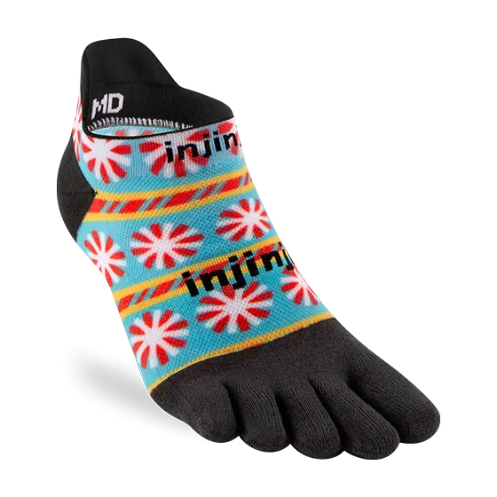 Injinji SPECTRUM RUN Lightweight No-Show Running Socks
