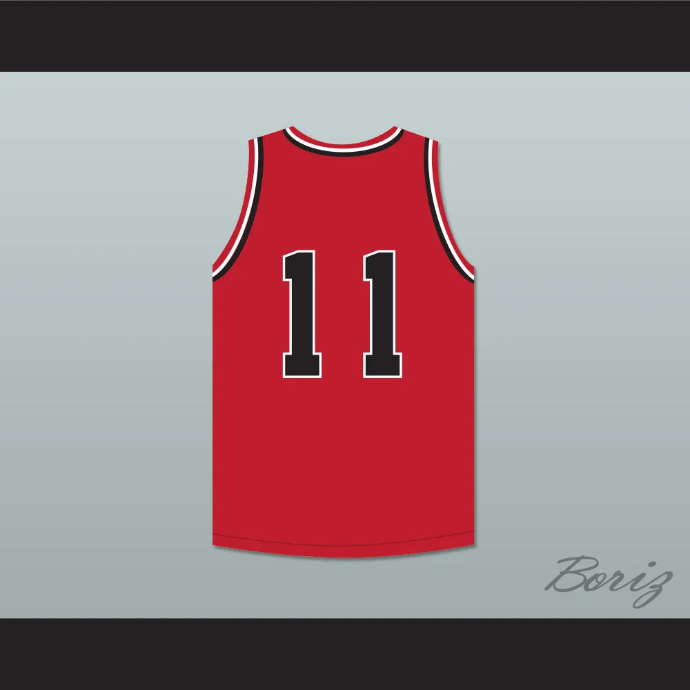 Isiah Thomas 11 St Joseph Chargers High School Red Basketball Jersey