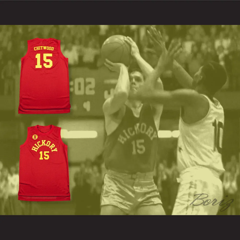 Jimmy Chitwood 15 Hickory Hoosiers High School Basketball Jersey