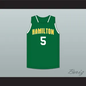 Kevon Looney 5 Alexander Hamilton High School Wildcats Green Basketball Jersey 3