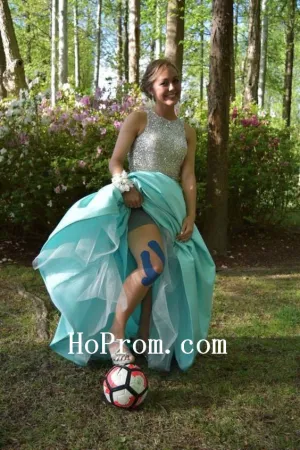 Long Satin Prom Dresses,Sparkle Prom Dress,Evening Dresses