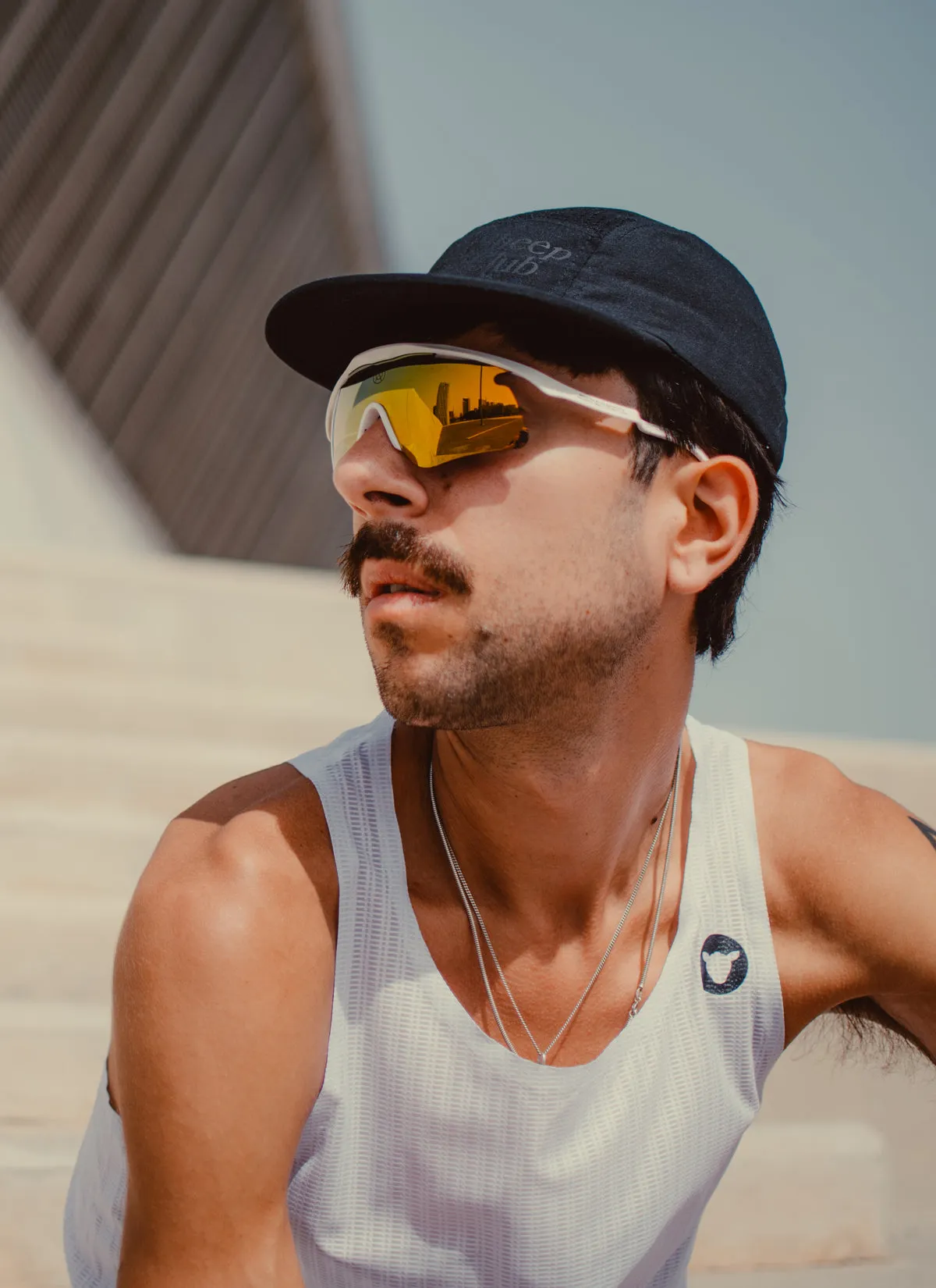 Men's Fly Singlet - White