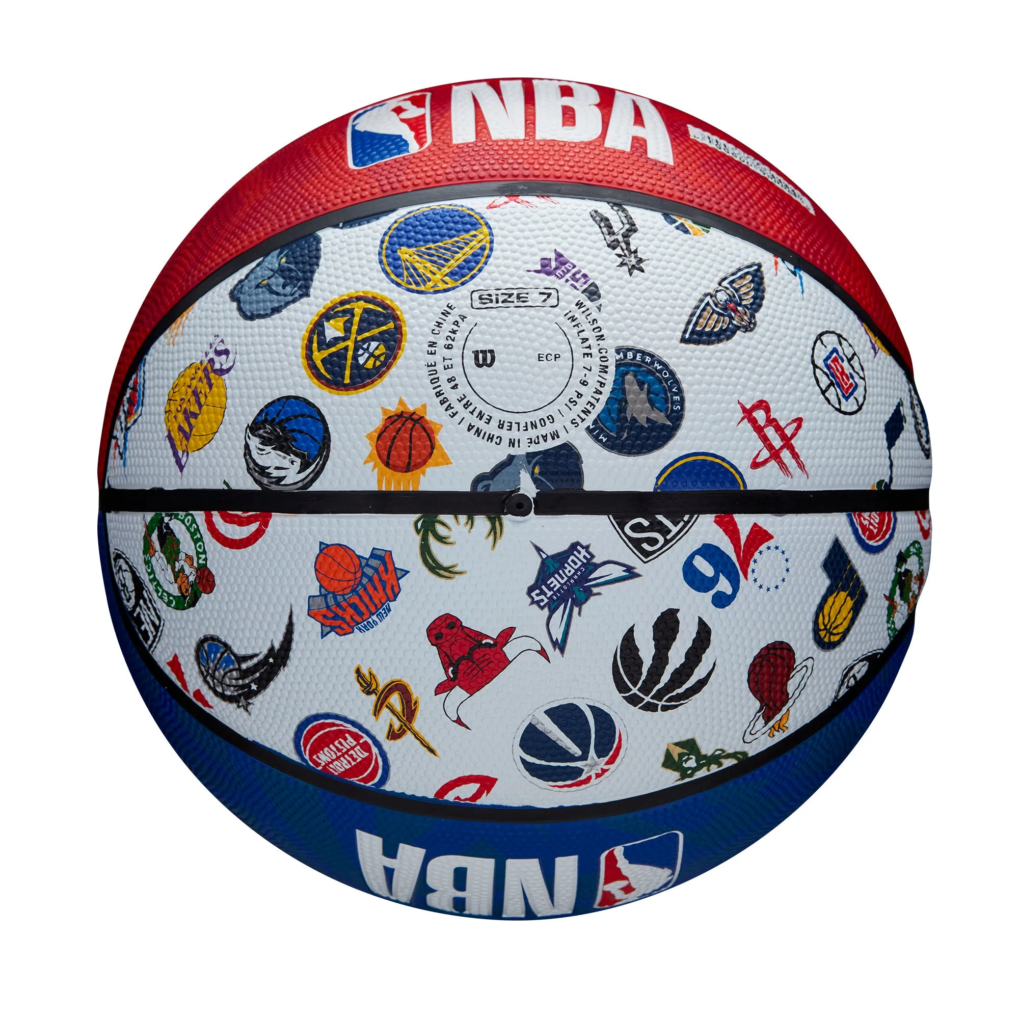 NBA All Team Basketball - Red, White, Blue
