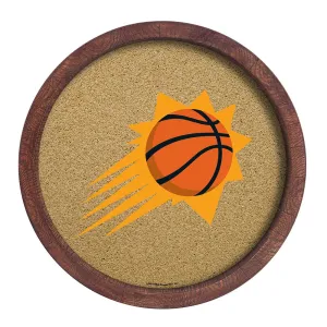 Phoenix Suns: "Faux" Barrel Framed Cork Board
