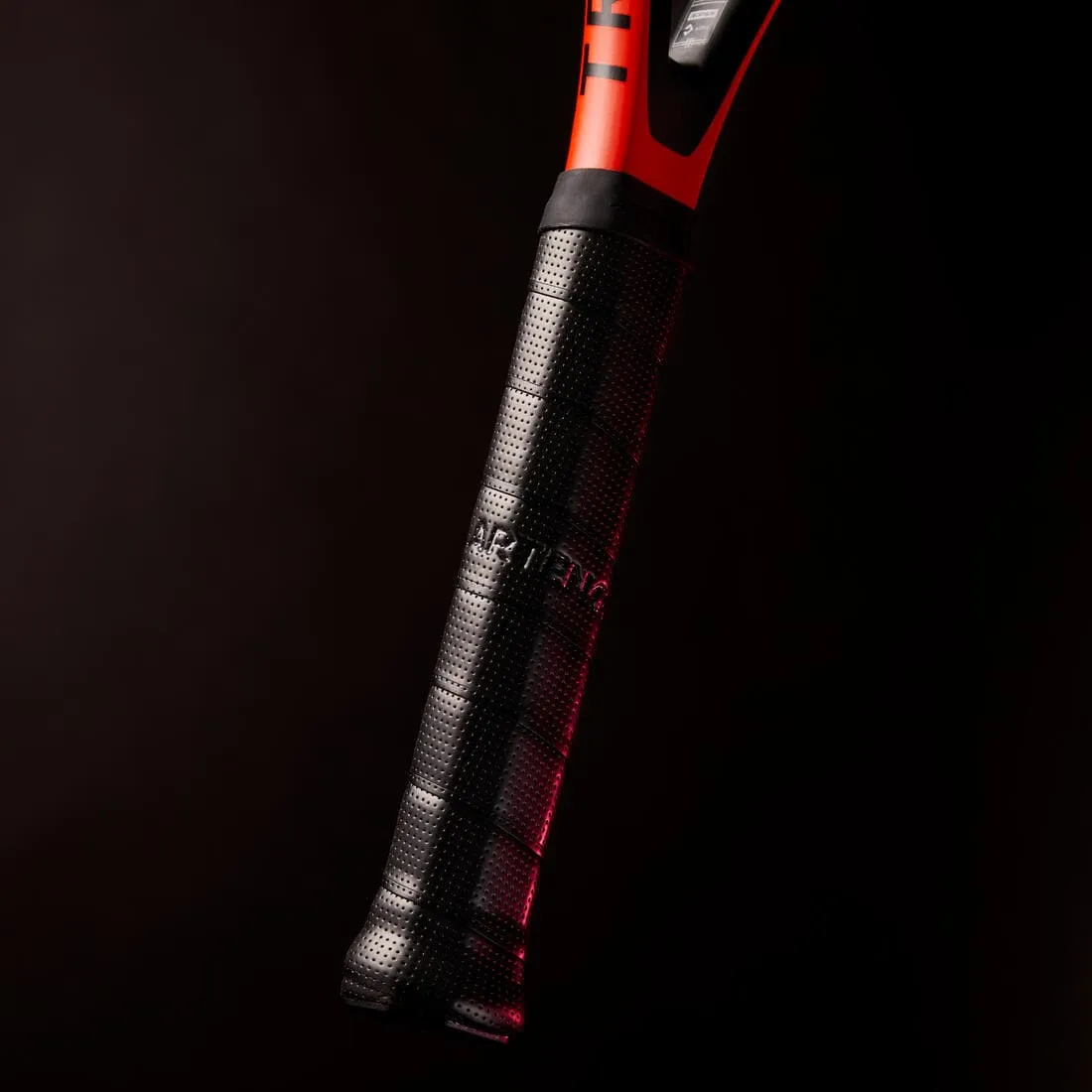 Raquette de tennis adulte - ARTENGO TR990 POWER LITE Rouge Noir 270g
