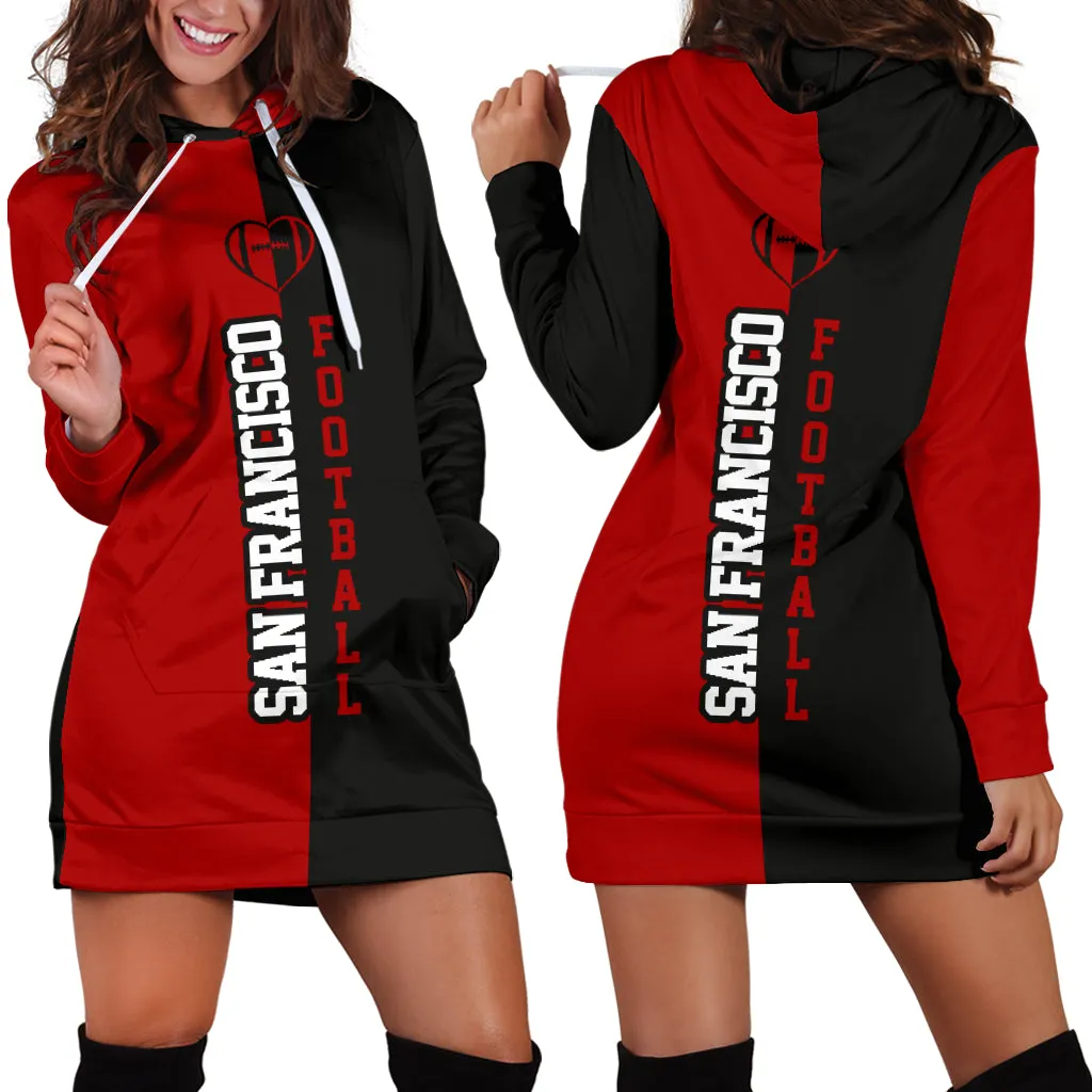 San Francisco Football - Hoodie Dress