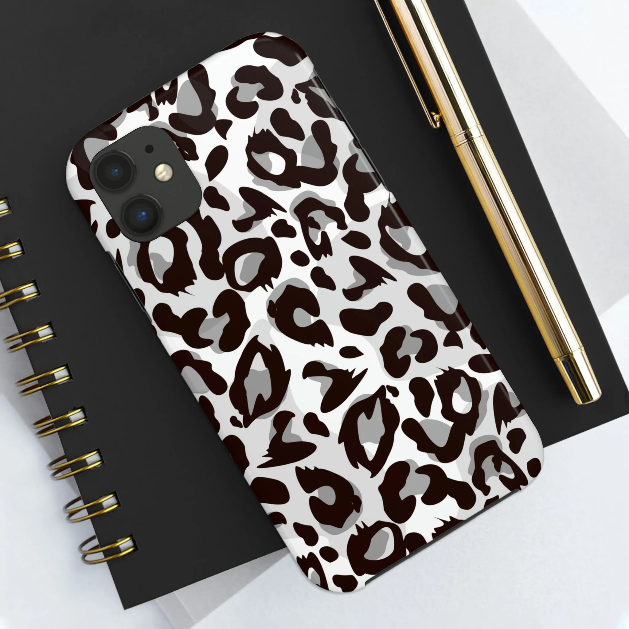 Snow Leopard Phone Case