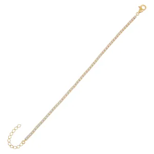 Thin Tennis Bracelet