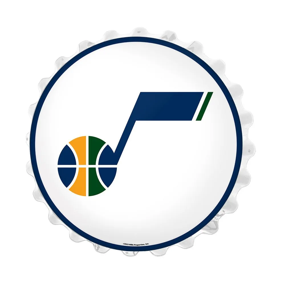 Utah Jazz: Bottle Cap Wall Light