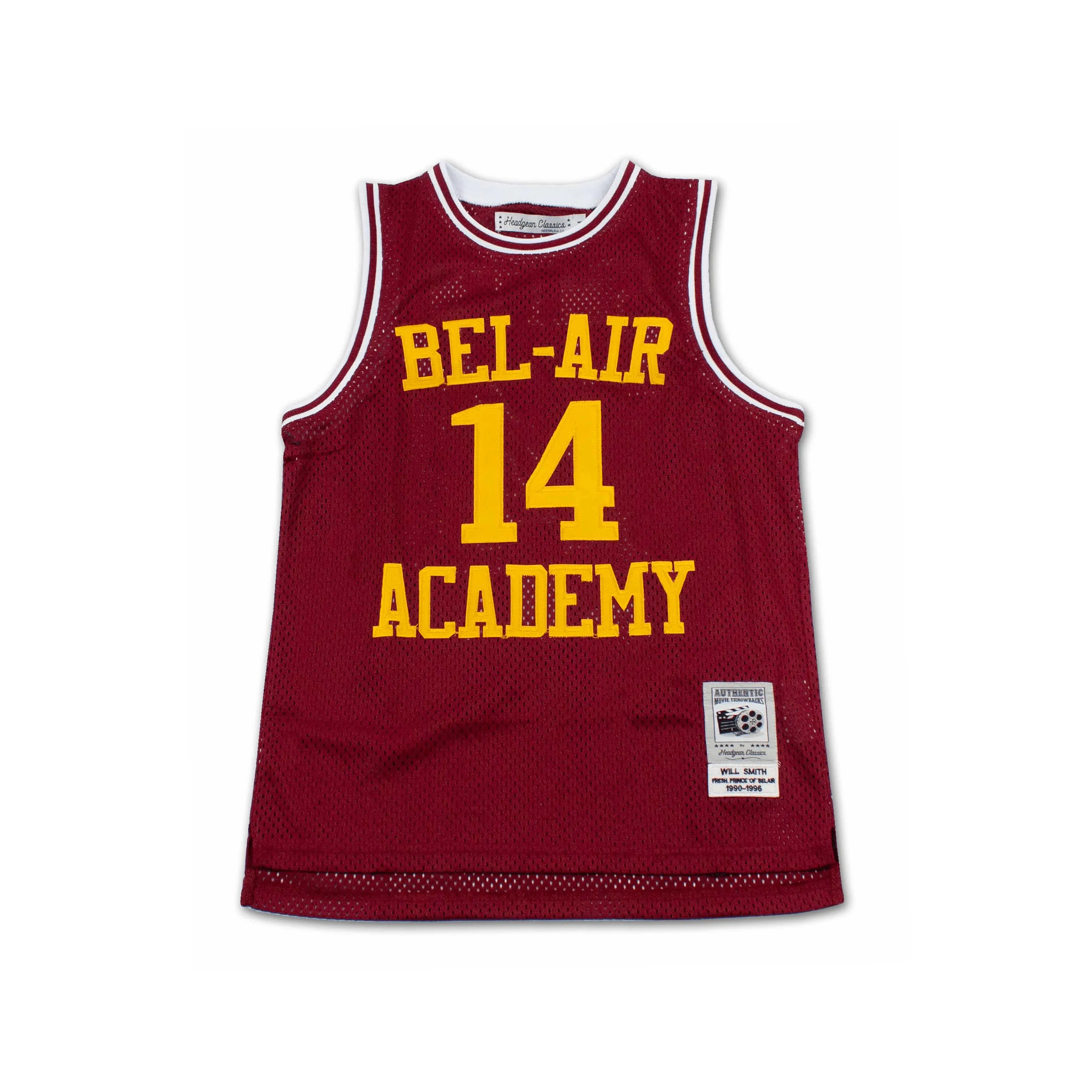 Will Smith Bel-Air Academy Basketball Jersey In Maroon